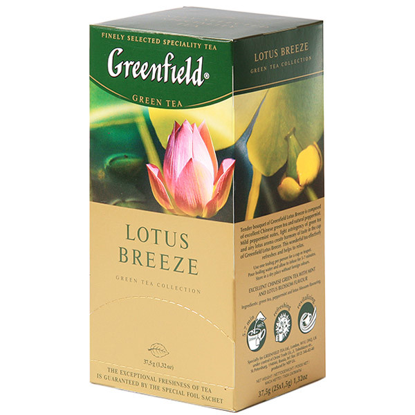 Чай Greenfield Lotus Breeze 25 пак.