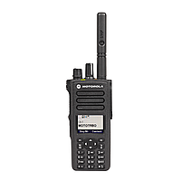 Цифровая портативная радиостанция/рация Motorola DP4800E, VHF, 5W, FKP, AES-256 (MDH56JDN9VA1AN) (Б/У) +2 АКБ