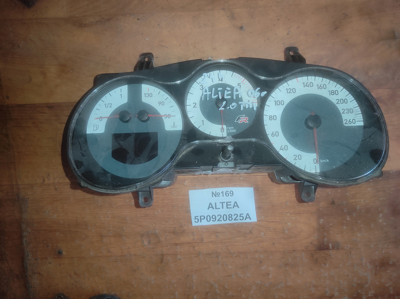 No169 Панель приборов/спидометер Seat Altea 5P0920825A 2004-