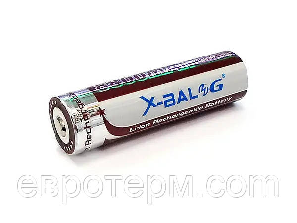 Акумулятор 18650 Li-Ion X-Balog 8800 mAh 4.2 V Purple, реальна місткість ~ 1200  mAh
