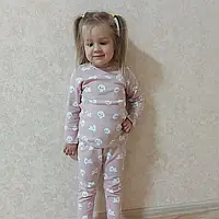 Детская пижама для девочки розовая 90