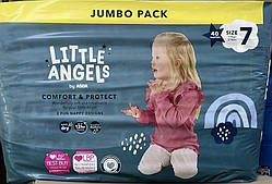 Підгузки Little angels comfort&protect Великобританія 7 (17+кг) 40шт