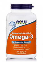 NOW Foods Omega-3 100 капсул