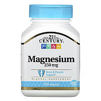 21st Century Magnesium 250 mg 110 таблеток