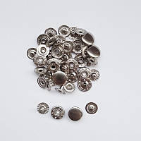 Кнопки для одежды Альфа 12.5 мм. Кнопка рубашечная No54, Никель (720 шт.)
