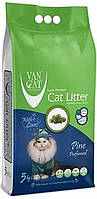 Van Cat Pinе бентонитовый наполнитель, 5 кг