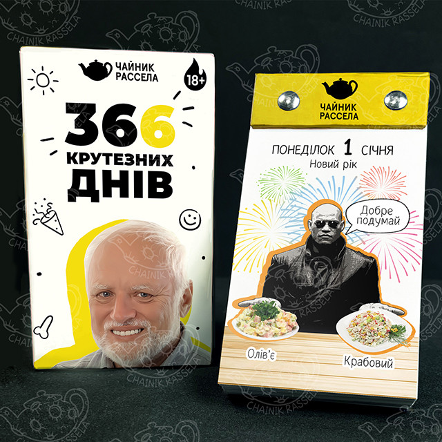 Календар настільний "366 мементів 2024р."