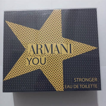 Набір GIORGIO ARMANI Stronger With You 3в1 70*10*10мл (Недолив в мініатюрах)