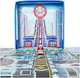 Щенячий патруль у кіно: Ігровий килимок + машинки Мер Хамдінгер, Маршал. Paw Patrol Adventure City PlayMat, фото 4