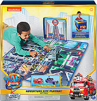 Щенячий патруль у кіно: Ігровий килимок + машинки Мер Хамдінгер, Маршал. Paw Patrol Adventure City PlayMat