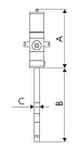 PREMIUM GREASE PUMP Насос для змащення CAAL 600/60 Ступінь стиснення 50:1 Продуктивність подавання 1500 г/хв, фото 4