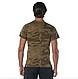 Футболка чоловіча камуфляж — Coyote Camo склад полікотон 60/40 виробник ROTCHO США, фото 4