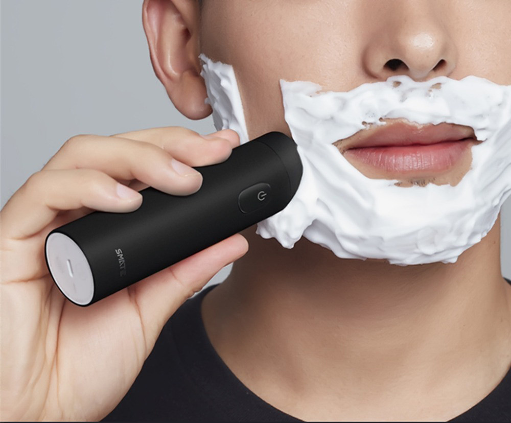 Электробритва Xiaomi SMATE Portable Turbine Electric Razor Black (ST-R102) cac - фото 6 - id-p2010488562