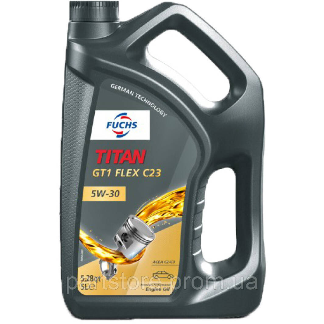 Моторна олива Fuchs Titan GT1 FLEX C23 5W-30 5 л (500531295)