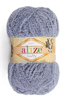 Alize Softy, колір Лілово-сірий No324