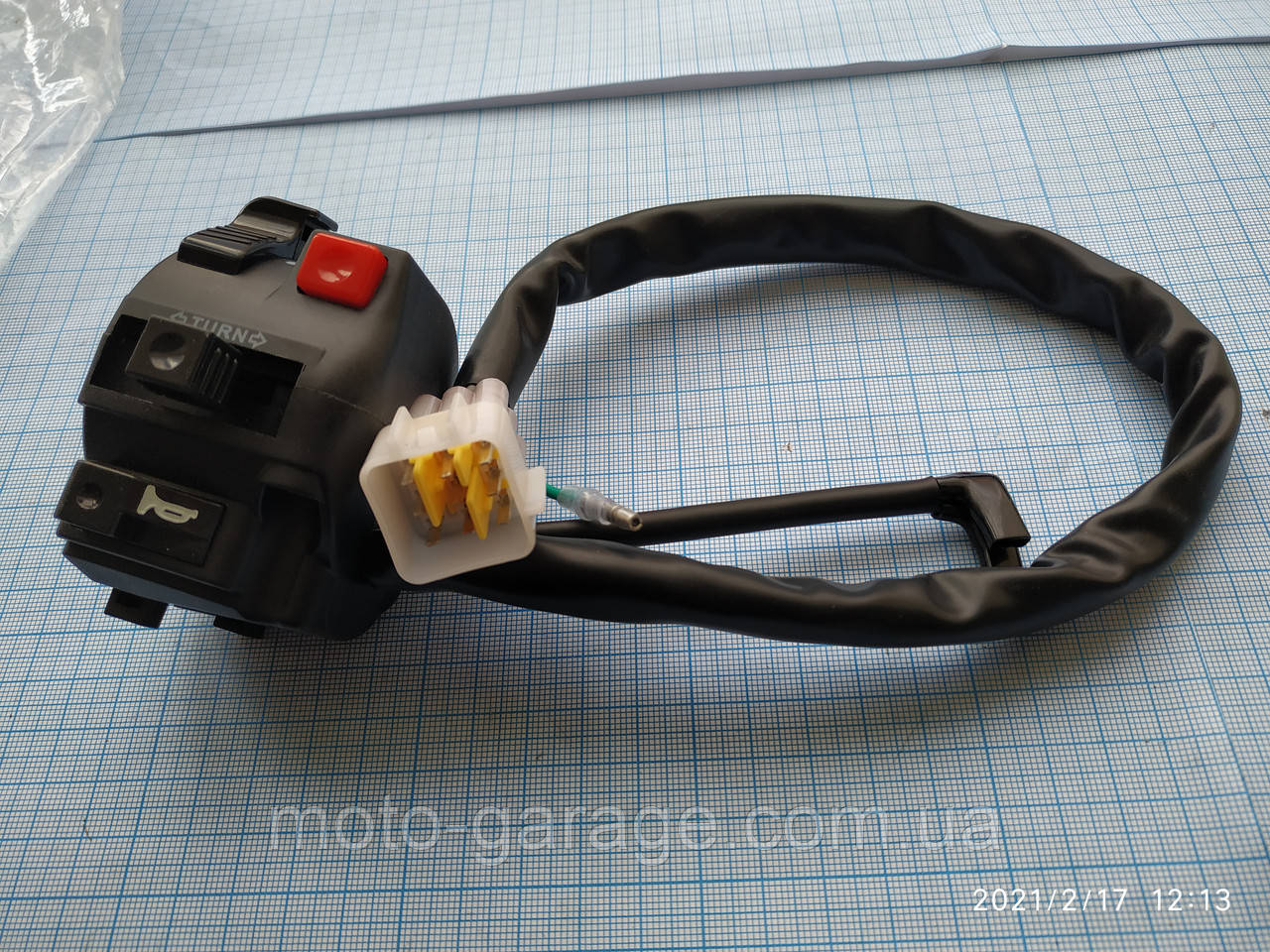 Перемикач багатофункціональний Geon X-Road лівий з 2018 р.в. (вологозахищений), фото 1