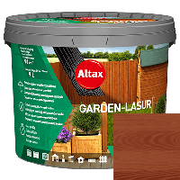 Гарден Лазурь для садовой архитектуры Altax Коричневый мат 9 л