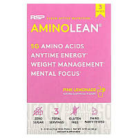 Амінокислоти рожевий лимонад RSP Nutrition (AminoLean Pink Lemonade) 3 пакетики по 9 г