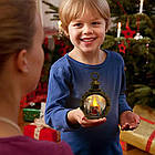 Новорічний нічник свічка/декоративний круглий світильник "Новорічна куля " в асортименті, фото 6