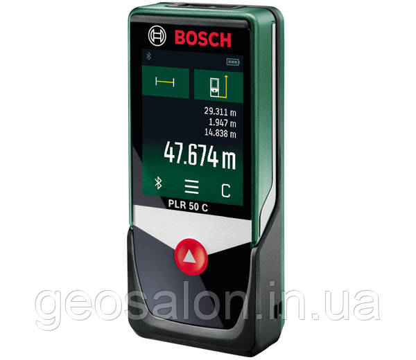 Лазерний далекомір Bosch PLR 50 C