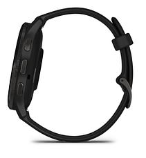 Смарт-годинник Garmin Venu 3 Slate stainless steel bezel with black case and silicone band, фото 6