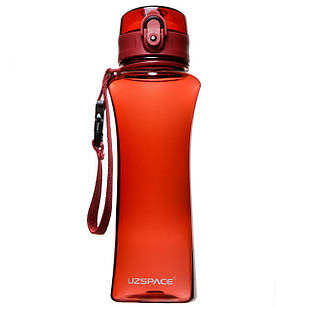 Пляшка для води UZSPACE 6006 500 мл, червона