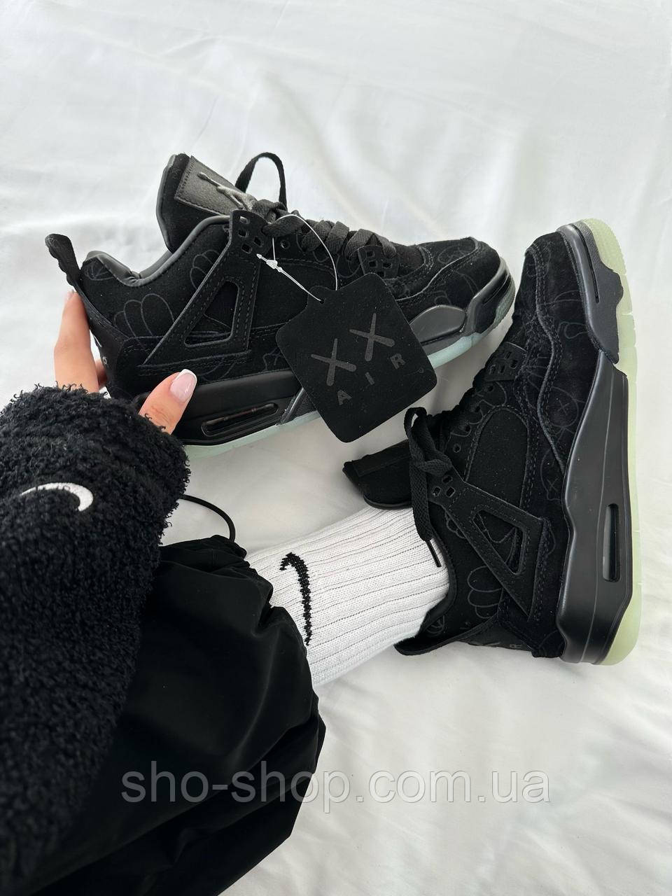 Кросівки Nike x KAWS BLACK premium
