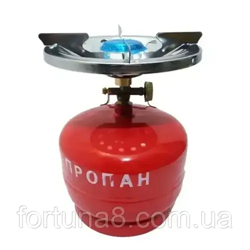 Комплект газовий 12л. Газовий балон із конфоркою. Кемпінг 12л.Горілка