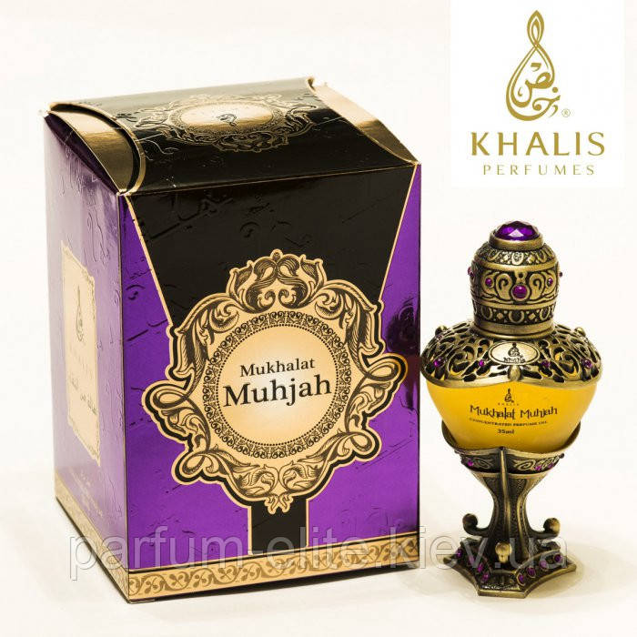 Восточное парфюмированное масло унисекс Khalis Mukhallat Muhjah 35ml - фото 1 - id-p356984312