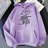 Стильне жіноче худі з крутим принтом Stray Kids, фото 5