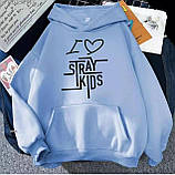 Стильне жіноче худі з крутим принтом Stray Kids, фото 6
