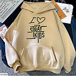 Стильне жіноче худі з крутим принтом Stray Kids, фото 7