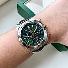 Breitling Chronomat Green ААА чоловічий наручний годинник із хронографом на шкіряному ремінці та календарем, фото 3