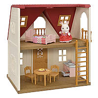 Набор Сильваниан Фэмилис Уютный домик с красной крышей Sylvanian Families Red Roof Cozy Cottage