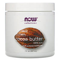 Масло Какао Now Foods (Cocoa Butter) 207 мл