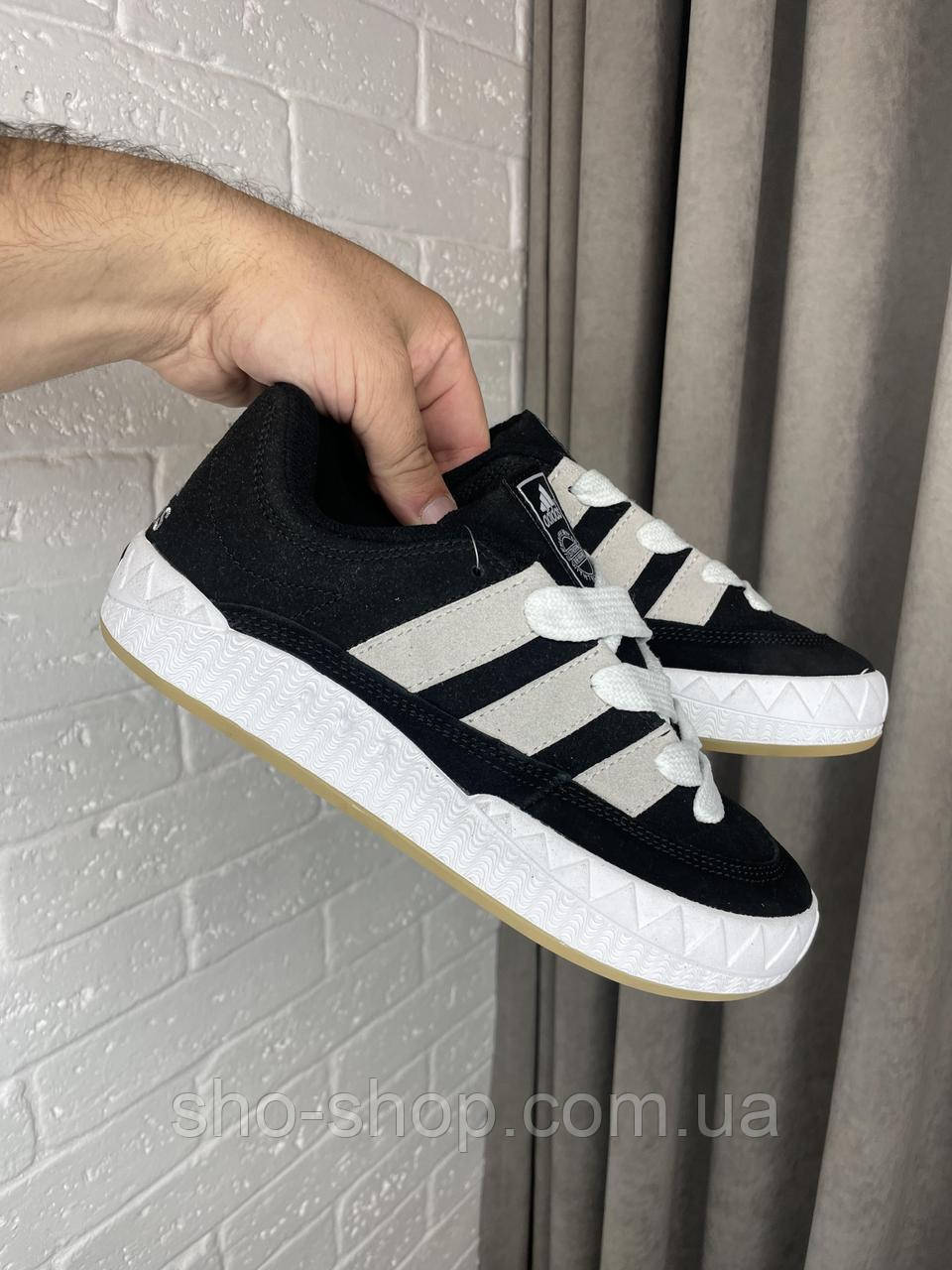 Кроссовки Adidas Ad  Adimatic чорн білі