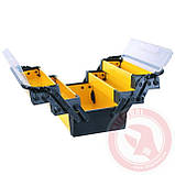 Ящик для інструменту 20", 5 секцій, 515x210x230 мм INTERTOOL BX-5020, фото 2