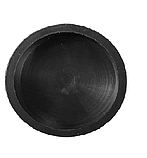 Пробка чорна для сифона 1 1/2" Solo РЗ.СВПГМ-06, фото 2