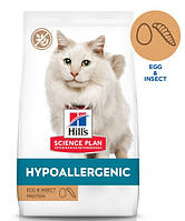 Hill's Science Plan Feline Adult Hypoallergenic Яйцо и Насекомые 1,5 кг