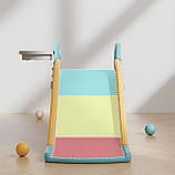 Дитяча гірка 2в1 Terrio “Puppy”  Бірюзова, фото 3