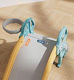Дитяча гірка 2в1 Terrio “Puppy”  Бірюзова, фото 6