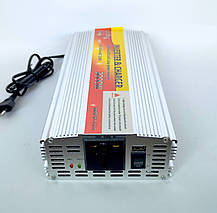 Перетворювач напруги (інвертор) 12V-220V 3000W (SUA-3000C) із зарядним пристроєм для акумулятора 20A, фото 2