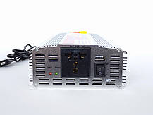 Перетворювач напруги (інвертор) 12V-220V 3000W (SUA-3000C) із зарядним пристроєм для акумулятора 20A, фото 3