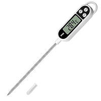Цифровий кухонний термометр TP300  з зондом, голкою для їжі, води, дитячої суміші, м'яса