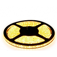 Світлодіодна стрічка 3528, 60LED (жовтий) в силіконі 5м (тільки опт)