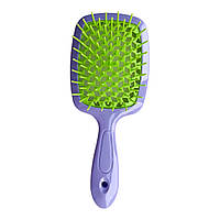 Расческа для волос Сиренево-салатовый Super Brush