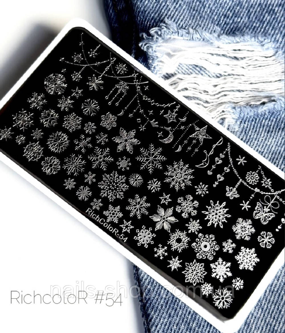 Пластина для стемпінгу RichColor - 54