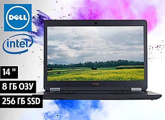 Ноутбук Dell Latitude E5470 (14'' FullHD IPS, Intel Core i5-6200U, RAM 8 GB, SSD 256 GB)