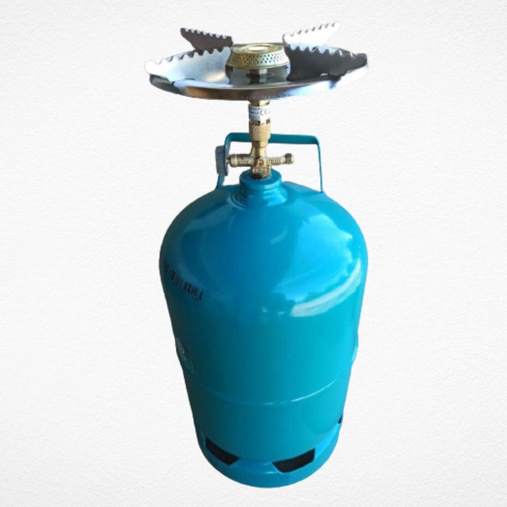 Балон газовий із пальником Vitkovice 5,6 кг 12 л і A G. Asia big 1,4 кВт