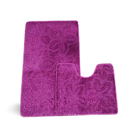 Набор лиловых ковриков для ванной и туалетной комнаты CLASSIC 60*100см D.Lilac 185 Banyolin
